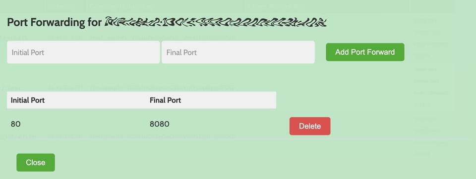 Port Forwarding Support Launched